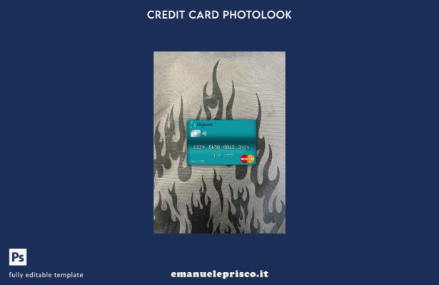 stile verificato Modello frontale photolook mastercard Estonia Bigbank